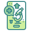 laboratory-microscope-biochemistry-medical-smartphone-healthcare-diagnosis-icon