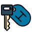hotel-key-keychain-room-icon