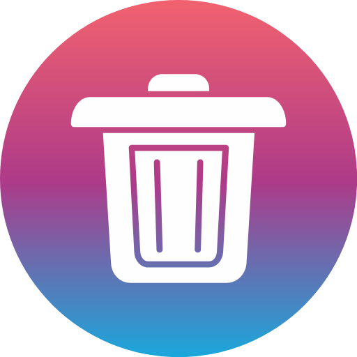 delete icon, trash icon, remove icon, bin icon, garbage icon, recycle ...