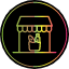 shops-and-stores-line-gradient-due-color-icon