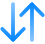 arrow-down-up-direction-navigation-data-icon