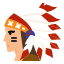 native-american-indian-red-western-woman-avatar-tribe-icon