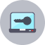 laptop-passkey-protected-key-security-cybersecurity-icon