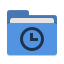 folder-blue-recent-icon
