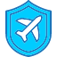 insurance-sheild-air-plane-airplane-icon