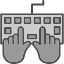 data-entry-hand-keyboard-medical-online-icon