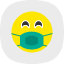 face-with-medical-mask-emoji-emoticon-outline-sad-smiley-icon
