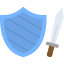 sword-shield-fantasy-knight-medieval-protection-rpg-icon