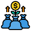 money-bag-cost-budget-currency-arrows-icon