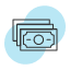 money-finance-wealth-currency-investment-savings-budget-cash-icon-vector-design-icons-icon