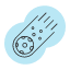 asteroid-comet-disaster-earth-meteor-meteorite-space-icon-vector-design-icons-icon