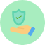 best-care-hand-insurance-protect-protection-shield-icon