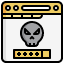 hacker-filloutline-browser-virus-skull-website-icon