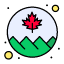 canada-flag-leaf-circle-icon