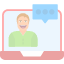 communication-lecture-online-seminar-student-teacher-webinar-icon