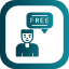 support-client-communication-user-connect-conversation-peer-to-colleague-dialog-icon