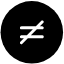 equal-not-lines-icon