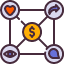 chainsocial-media-online-money-marketing-icon