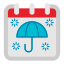 umbrella-protect-calendar-date-event-icon