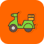 call-delivery-fast-food-motorcycle-restaurant-scooter-serve-icon