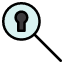 keyhole-search-secret-icon