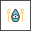 abstract-geometric-tribal-drop-water-eye-icon