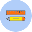 design-graphic-measure-pencil-ruler-tools-icon