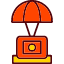 space-capsule-parachute-spacecraft-transportation-icon