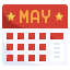 calendar-flaticon-may-day-month-time-icon