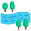 river-water-nature-tree-environment-icon