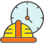 working-hours-time-clock-helmat-icon