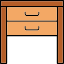 side-table-cabinet-furniture-office-drawer-icon