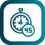 minutes-fortyfive-minute-period-time-and-date-icon