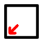 arrow-arrows-direction-maximize-down-left-icon