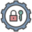 password-management-security-personal-encryption-key-setting-icon