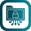 data-encryption-folder-protection-security-seo-icon