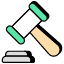auction-justice-bid-hammer-and-mallet-law-and-order-icon
