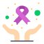 care-hands-cancer-day-world-icon