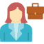 bag-business-suitcase-tourist-travel-traveling-woman-icon
