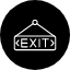 direction-emergency-exit-information-board-label-icon