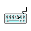keyboard-typing-office-games-playing-perripherals-technology-icon