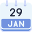 calendar-january-twenty-nine-date-monthly-time-month-schedule-icon