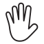 left hand-spread-icon