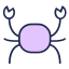 crab-summer-weather-climate-icon