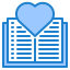 book-love-valentine-heart-romance-icon