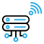 server-database-internet-of-things-iot-wifi-icon