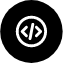 code-circle-slash-coding-program-file-fill-icon