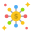dollar-share-network-icon