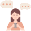 womenchat-social-conversation-talk-somebody-phone-self-care-icon