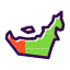 arab-country-dubai-emirates-gulf-map-uae-icon